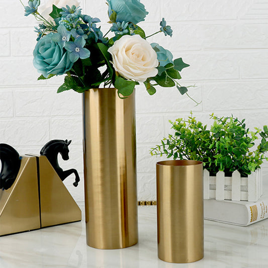 Metal Vase Gold